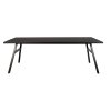 ZUIVER SETH BLACK stôl: 220x90x75