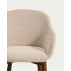 meila walnut stolicka s podruckami