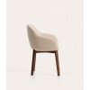 meila walnut stolicka s podruckami
