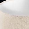 801396 N 01 VS BP Loft vloerlamp metaal boucle naturel 130xO30cm detail