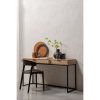 374107 E 377393 Z 01 SF WE Silas bureau eiken melamine Cras zwart