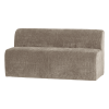 378032 D 02 VS WP Mojo Base eetbank 164cm rugleuning ribstof donkerzand FA
