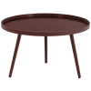 375730 O 01 VS ES Mesa bijzettafel XL 39x78cm hout bordeauxrood F1