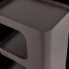 377999 D 06 VS Vire bijzettafel metaal donkerbruin C2