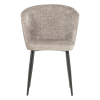 377986 B 02 VS Luse eetkamerstoel velvet beige set van 2 F1