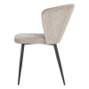 377986 B 04 VS Luse eetkamerstoel velvet beige set van 2 L1