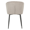 377986 B 05 VS Luse eetkamerstoel velvet beige set van 2 B1